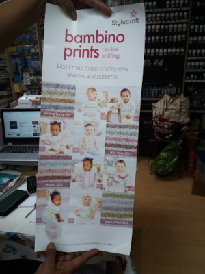 Bambino Print Wool in stock at ACValley