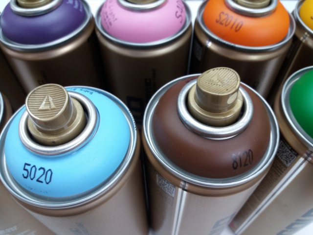 Spray Paint Colours