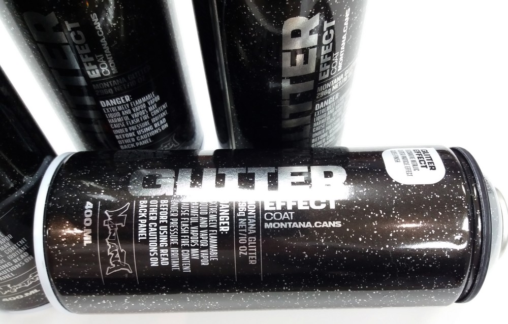 Glitter Spray Cans