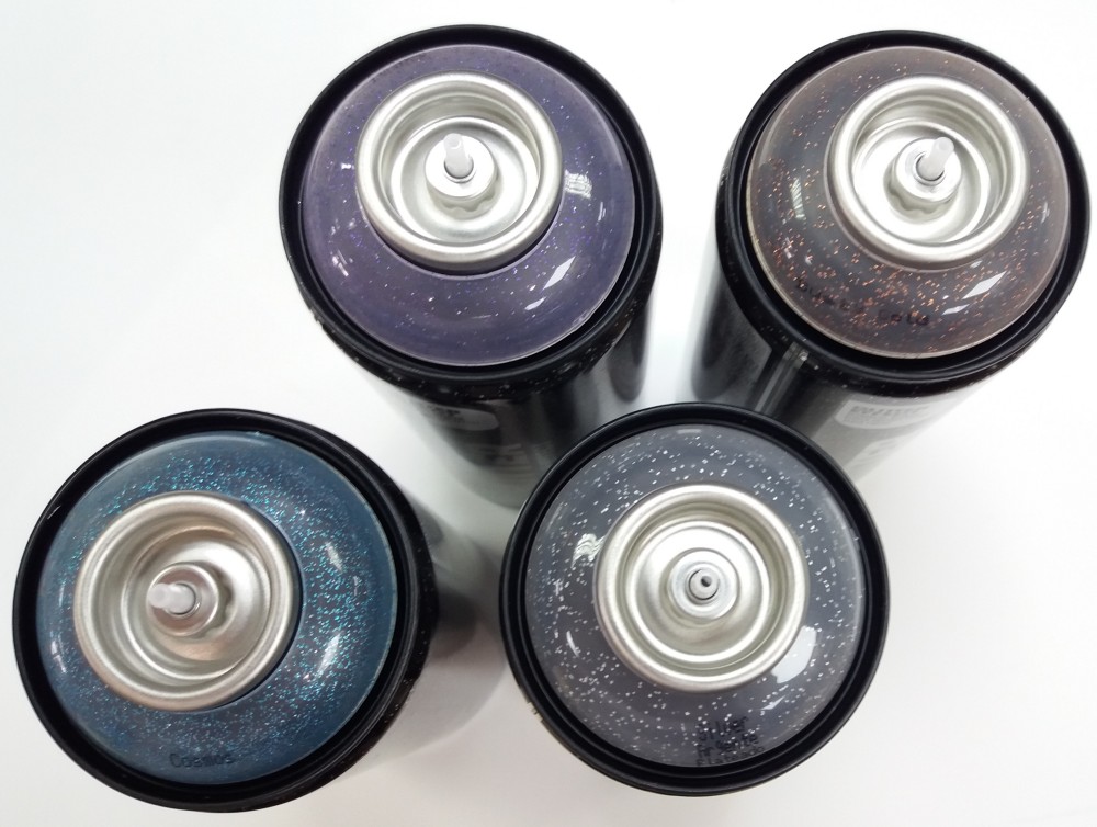 Glitter Spray Paints