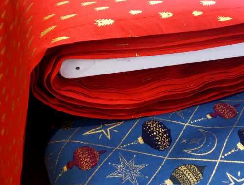 Christmas Material at Art and Craft valley, Coulsdon