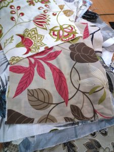 Fabrics range from hard-wearing to satin-feel